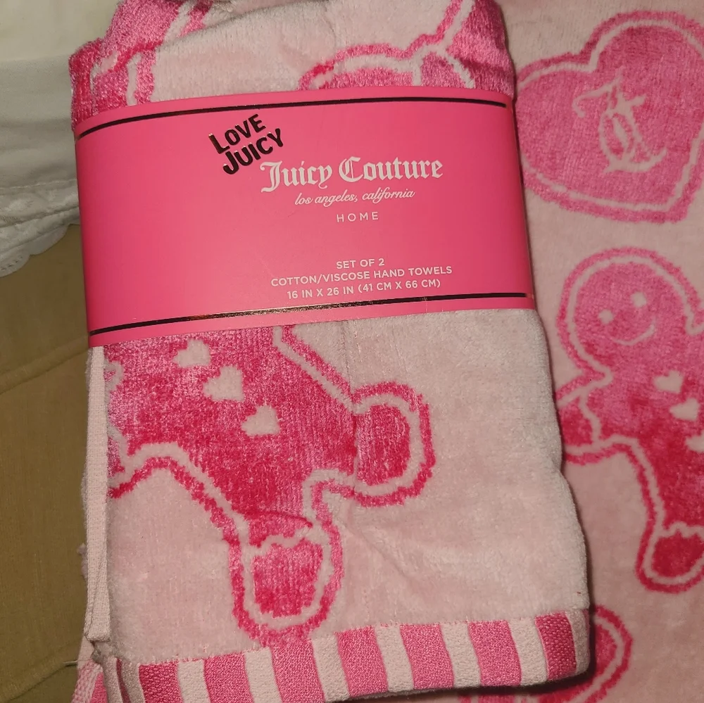 Juicy Couture Bath Towel Set 🎀